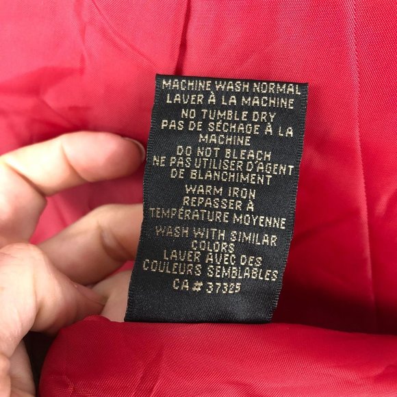 Nikita Red Full Zip Long Sleeve Nylon Jacket Sz S - Picture 10 of 10